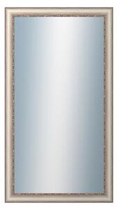 DANTIK - Zrkadlo v rámu, rozmer s rámom 50x90 cm z lišty PROVENCE biela (2652)