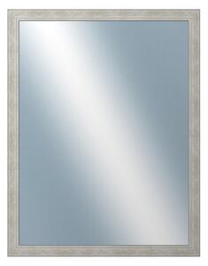 DANTIK - Zrkadlo v rámu, rozmer s rámom 70x90 cm z lišty ANDRÉ veľká strieborná (3157)