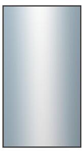 DANTIK - Zrkadlo v rámu, rozmer s rámom 50x90 cm z lišty Hliník hnedá (7001022)