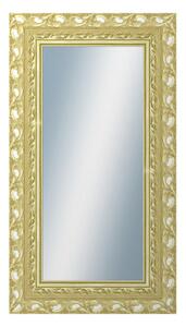 DANTIK - Zrkadlo v rámu, rozmer s rámom 50x90 cm z lišty ROKOKO zlatá hádzaná (2882)