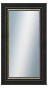 DANTIK - Zrkadlo v rámu, rozmer s rámom 50x90 cm z lišty GREECE čierna (2641)