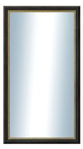 DANTIK - Zrkadlo v rámu, rozmer s rámom 50x90 cm z lišty Anversa čierna Au (3149)