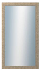 DANTIK - Zrkadlo v rámu, rozmer s rámom 50x90 cm z lišty Golf Champagne (2490)
