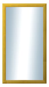 DANTIK - Zrkadlo v rámu, rozmer s rámom 50x90 cm z lišty LEDVINKA žltá (1439)