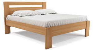 TEXPOL Manželská masívna posteľ REBEKA Z Veľkosť: 200 x 180 cm, Materiál: BUK prírodný