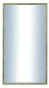 DANTIK - Zrkadlo v rámu, rozmer s rámom 50x90 cm z lišty Y-ka zelená linka (3126)