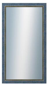 DANTIK - Zrkadlo v rámu, rozmer s rámom 50x90 cm z lišty CARRARA šedá (2949)