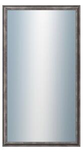 DANTIK - Zrkadlo v rámu, rozmer s rámom 50x90 cm z lišty TRITON cín (2146)