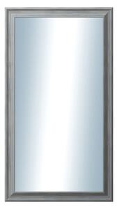 DANTIK - Zrkadlo v rámu, rozmer s rámom 50x90 cm z lišty KOSTELNÍ malá šedá (3167)