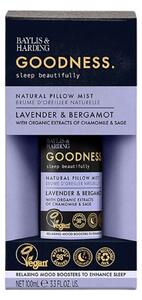 Vonný sprej na vankúš Goodness. Lavender and Bergamot 100 ml