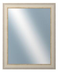 DANTIK - Zrkadlo v rámu, rozmer s rámom 80x100 cm z lišty GREECE biela (2639)