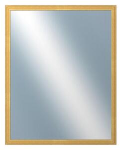 DANTIK - Zrkadlo v rámu, rozmer s rámom 80x100 cm z lišty LYON zlatá (2703)