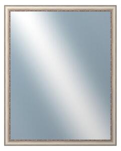 DANTIK - Zrkadlo v rámu, rozmer s rámom 80x100 cm z lišty PROVENCE biela (2652)