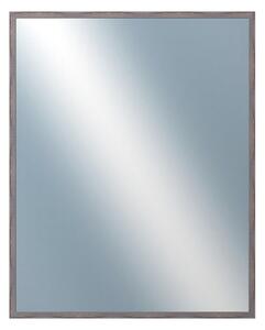 DANTIK - Zrkadlo v rámu, rozmer s rámom 80x100 cm z lišty KASSETTE tmavošedá (3056)