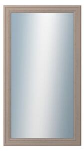 DANTIK - Zrkadlo v rámu, rozmer s rámom 50x90 cm z lišty STEP hnedá (3020)