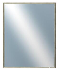 DANTIK - Zrkadlo v rámu, rozmer s rámom 80x100 cm z lišty Y-ka oranžová linka (3128)