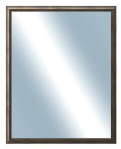 DANTIK - Zrkadlo v rámu, rozmer s rámom 80x100 cm z lišty Ferrosa grafit (3141)
