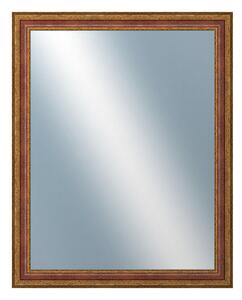 DANTIK - Zrkadlo v rámu, rozmer s rámom 80x100 cm z lišty HRAD červená (3006)