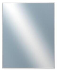 DANTIK - Zrkadlo v rámu, rozmer s rámom 80x100 cm z lišty Hliník strieborná lesk (7269003)