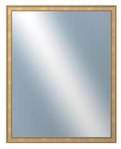 DANTIK - Zrkadlo v rámu, rozmer s rámom 80x100 cm z lišty TOOTH malá zlatá (3161)