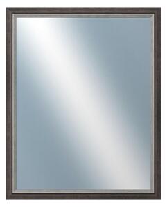 DANTIK - Zrkadlo v rámu, rozmer s rámom 80x100 cm z lišty AMALFI čierna (3118)