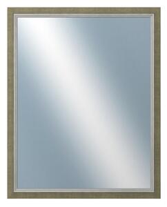 DANTIK - Zrkadlo v rámu, rozmer s rámom 80x100 cm z lišty AMALFI zelená (3115)