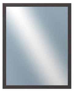 DANTIK - Zrkadlo v rámu, rozmer s rámom 80x100 cm z lišty RETRO tmavo šedá (2529)