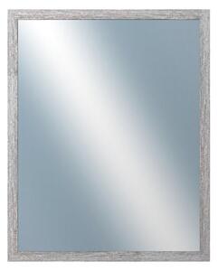DANTIK - Zrkadlo v rámu, rozmer s rámom 80x100 cm z lišty RETRO šedá (2530)
