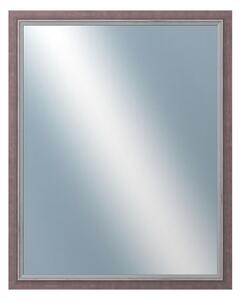 DANTIK - Zrkadlo v rámu, rozmer s rámom 80x100 cm z lišty AMALFI fialová (3117)
