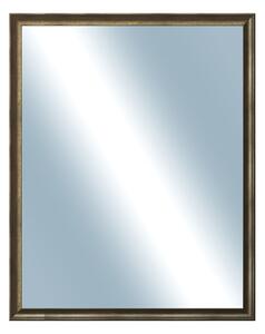 DANTIK - Zrkadlo v rámu, rozmer s rámom 80x100 cm z lišty Ferrosa bronzová (3143)