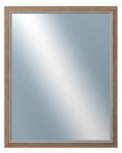 DANTIK - Zrkadlo v rámu, rozmer s rámom 80x100 cm z lišty AMALFI okrová (3114)