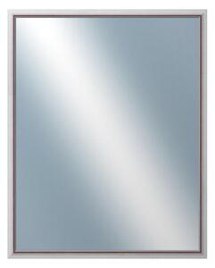 DANTIK - Zrkadlo v rámu, rozmer s rámom 80x100 cm z lišty RIVIERA vínová (3104)