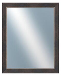 DANTIK - Zrkadlo v rámu, rozmer s rámom 80x100 cm z lišty TOMAS čierna veľká (3031)