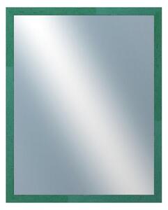DANTIK - Zrkadlo v rámu, rozmer s rámom 80x100 cm z lišty RETRO zelená (2535)