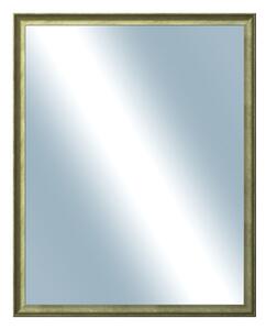 DANTIK - Zrkadlo v rámu, rozmer s rámom 80x100 cm z lišty Ferrosa zlatá (3142)