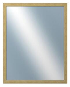 DANTIK - Zrkadlo v rámu, rozmer s rámom 80x100 cm z lišty ANDRÉ veľká starostrieborná (3156)