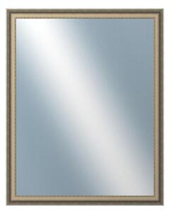 DANTIK - Zrkadlo v rámu, rozmer s rámom 80x100 cm z lišty DOPRODEJMETAL AG prehnutá veľká (3025)
