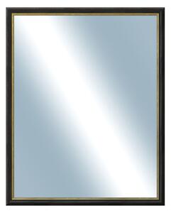 DANTIK - Zrkadlo v rámu, rozmer s rámom 80x100 cm z lišty Anversa čierna Au (3149)
