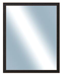 DANTIK - Zrkadlo v rámu, rozmer s rámom 80x100 cm z lišty ANDRÉ veľká čierna (3154)