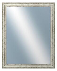 DANTIK - Zrkadlo v rámu, rozmer s rámom 80x100 cm z lišty TRITON široký strieborný (2950)
