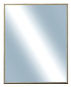 DANTIK - Zrkadlo v rámu, rozmer s rámom 80x100 cm z lišty Y-ka červená linka (3130)