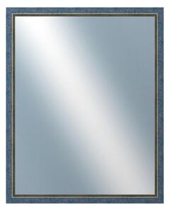 DANTIK - Zrkadlo v rámu, rozmer s rámom 80x100 cm z lišty CARRARA šedá (2949)
