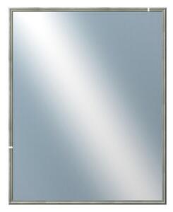 DANTIK - Zrkadlo v rámu, rozmer s rámom 80x100 cm z lišty Y-ka modrá linka (3131)