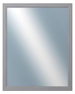 DANTIK - Zrkadlo v rámu, rozmer s rámom 80x100 cm z lišty STEP šedá (3019)