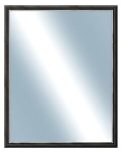 DANTIK - Zrkadlo v rámu, rozmer s rámom 80x100 cm z lišty Anversa čierna AG (3150)