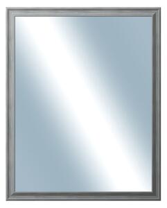 DANTIK - Zrkadlo v rámu, rozmer s rámom 80x100 cm z lišty KOSTELNÍ malá šedá (3167)