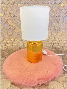 Stolová lampa so zlatým telom