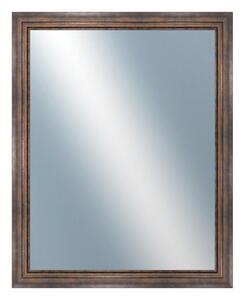 DANTIK - Zrkadlo v rámu, rozmer s rámom 80x100 cm z lišty TRITON široký meď (2951)