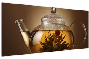 Obraz - Čaj o piatej (120x50 cm)