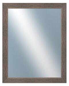 DANTIK - Zrkadlo v rámu, rozmer s rámom 80x100 cm z lišty TOMAS šedá veľká (3030)